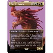 The Ur-dragon (borderless) M/NM Magic: The Gathering MTG Commander Masters