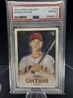 2018 TOPPS GALLERY #116 SHOHEI OHTANI ROOKIE RC PSA 10