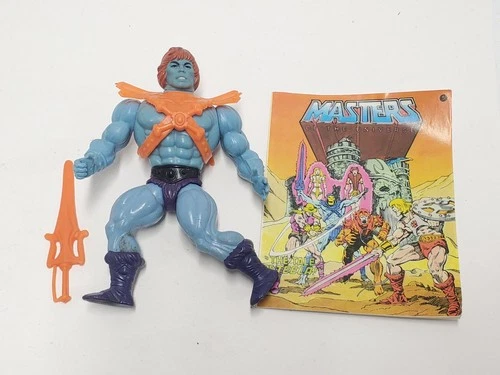 Faker 99% Complete He-Man Masters of the Universe MOTU 1983 Mattel Vintage