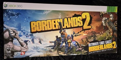 ULTIMATE LOOT CHEST BORDERLANDS 2 LIMITED EDITION - XBOX 360 - NEW SEALED