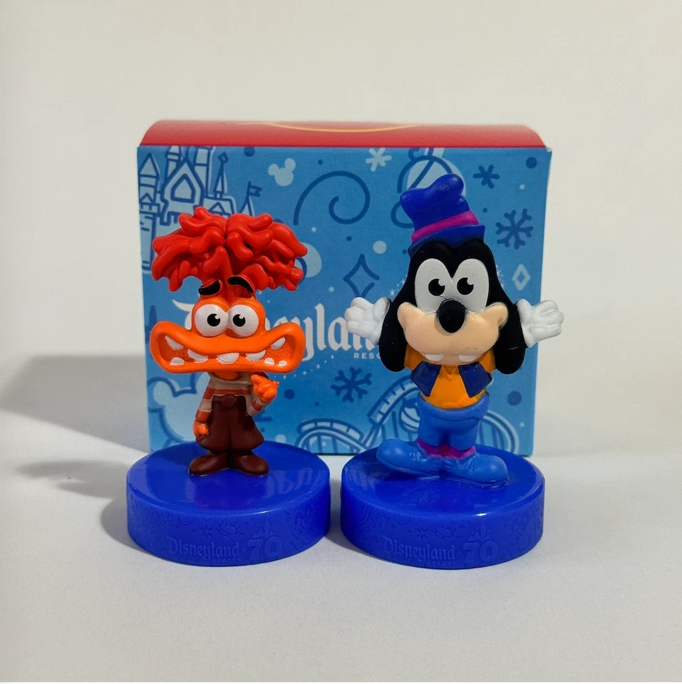 2025 McDONALD'S Disney 70th Anniversary  Disneyland HAPPY MEAL TOYS Or Set
