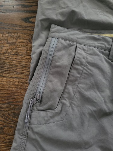 MOUNTAIN KHAKIS Cargo Convertible Pants Men's Size 36x30 Gray Outdoors Hiking - Picture 5 of 12