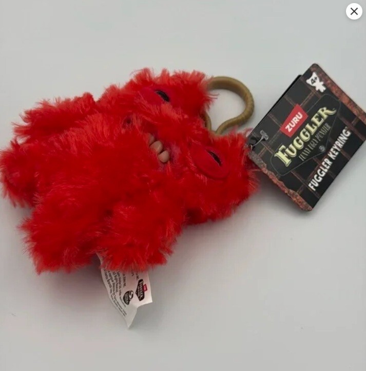 ZURU Fuggler Keyring ぬいぐるみセット Fuggler Key Rings 5 inch (Cardiac Creeper) Monster Plush