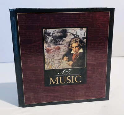 In Classical Mood A   Z Of MUSIC History Cards Leaflet 2 Ring Binder Book