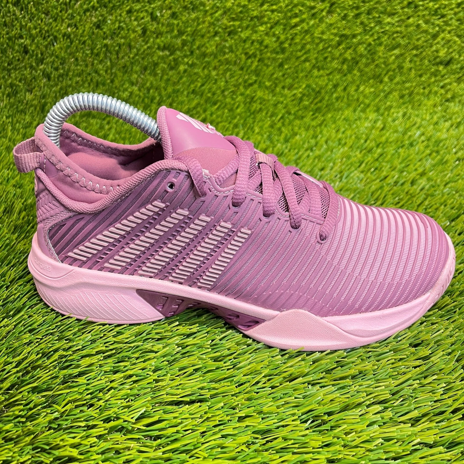 Baskets de tennis de course violettes K Swiss Hypercourt Supreme pour femme pointure 6
