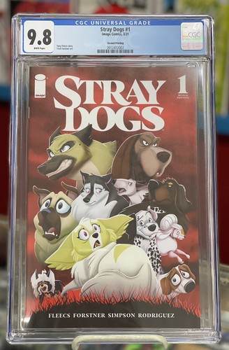 Stray Dogs # 1 1st, 2nd & 3rd print CGC 9.8 - Picture 2 of 3