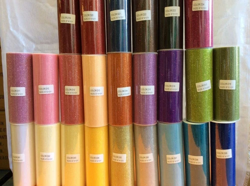 Tutu Glitter Tulle Roll 6" x 10 Y *Pick 12 rolls Any colour * Soft Craft Fabric.