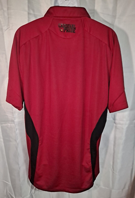 adidas CLIMLITE レッド ポロシャツ L adidas】アディダスCLIMALITE 半袖ポロシャツ スポーツウェア L