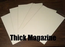 Magazine Resealable THICK Sleeves & Cardboard Inserts (20 Ct, Mags Not Included)