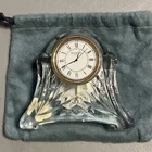NEW Waterford Ireland Crystal  Abbey Desk Mantel Clock Seiko Vintage