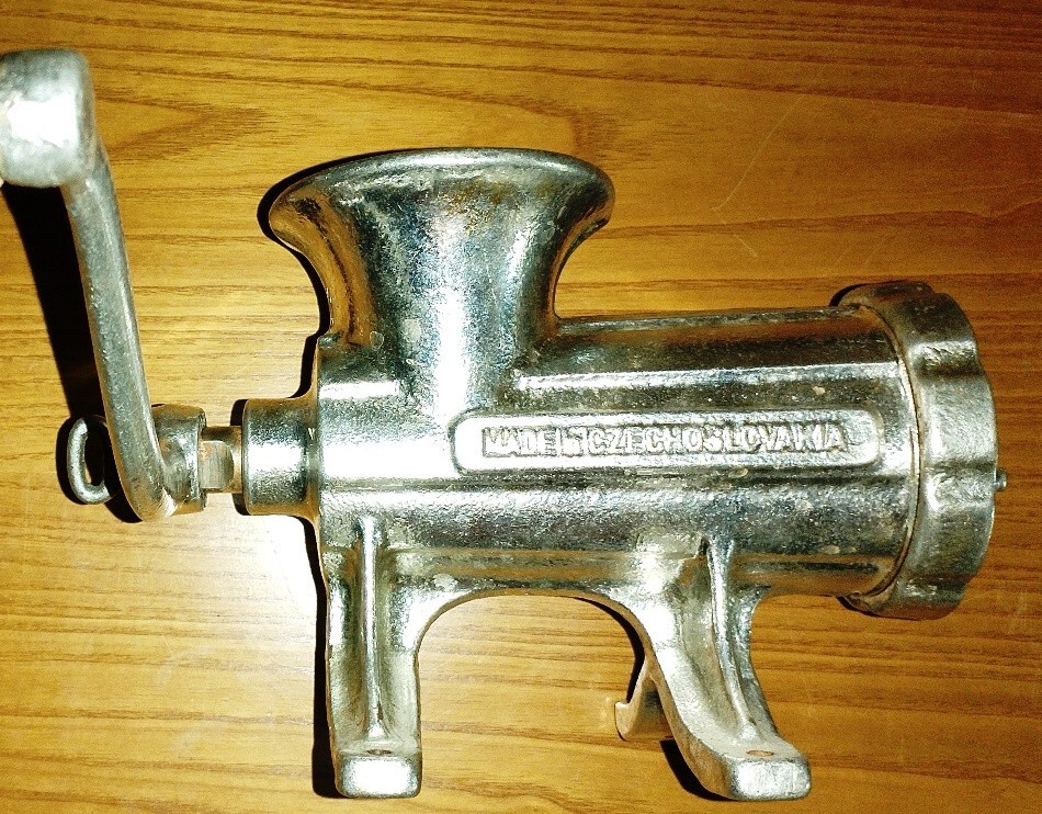 PORKERT #12 Vintage Heavy type cast iron meat grinder