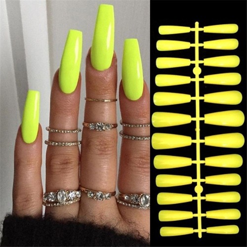 Manicure Extension False Nails Ballerina Nail Coffin Fake Nail Nail Tips - Picture 12 of 20