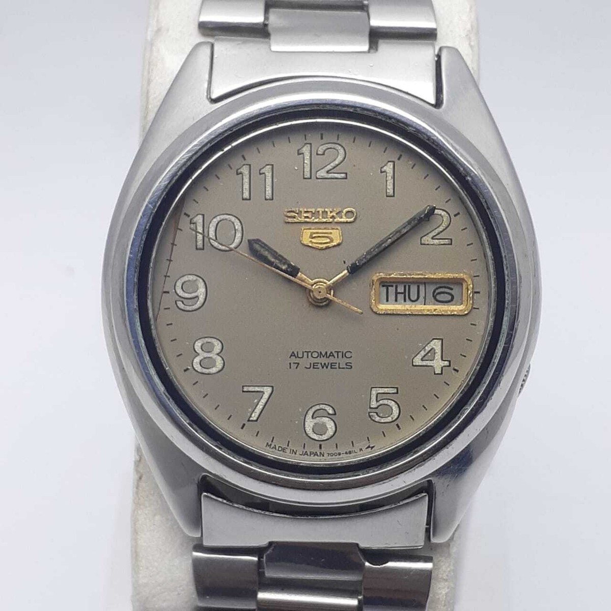 Seiko 5 Automatic 7009-3181 Day/Date Vintage Men's Watch