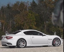 20” ROHANA RC7 MACHINED SILVER CONCAVE WHEELS FOR MASERATI GRAN TURISMO 20X9/11