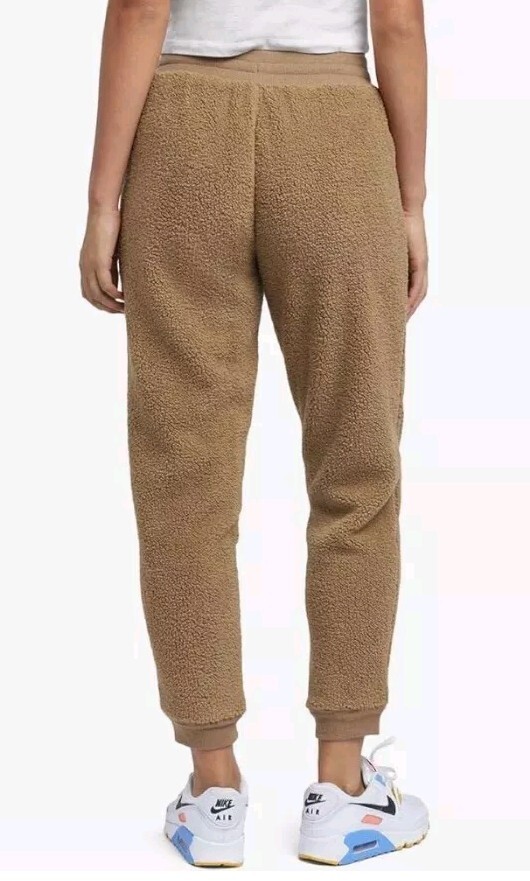 Hippie Rose Women Junior Sherpa Cozy Joggers Pants Elastic Oso Sz