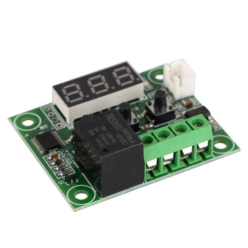 W1209 Digital Temperature Controller Thermostat Hot Cold Sensor Power Module LED - Image 4 of 4