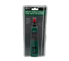Commercial Electric Impact Punch Down Tool with 110 Blade CE70804