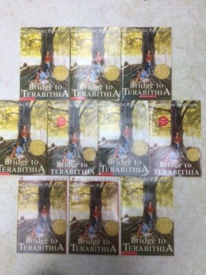Bridge to Terabithia Class Set Paterson Newbery Guided Reading lot 10 PB