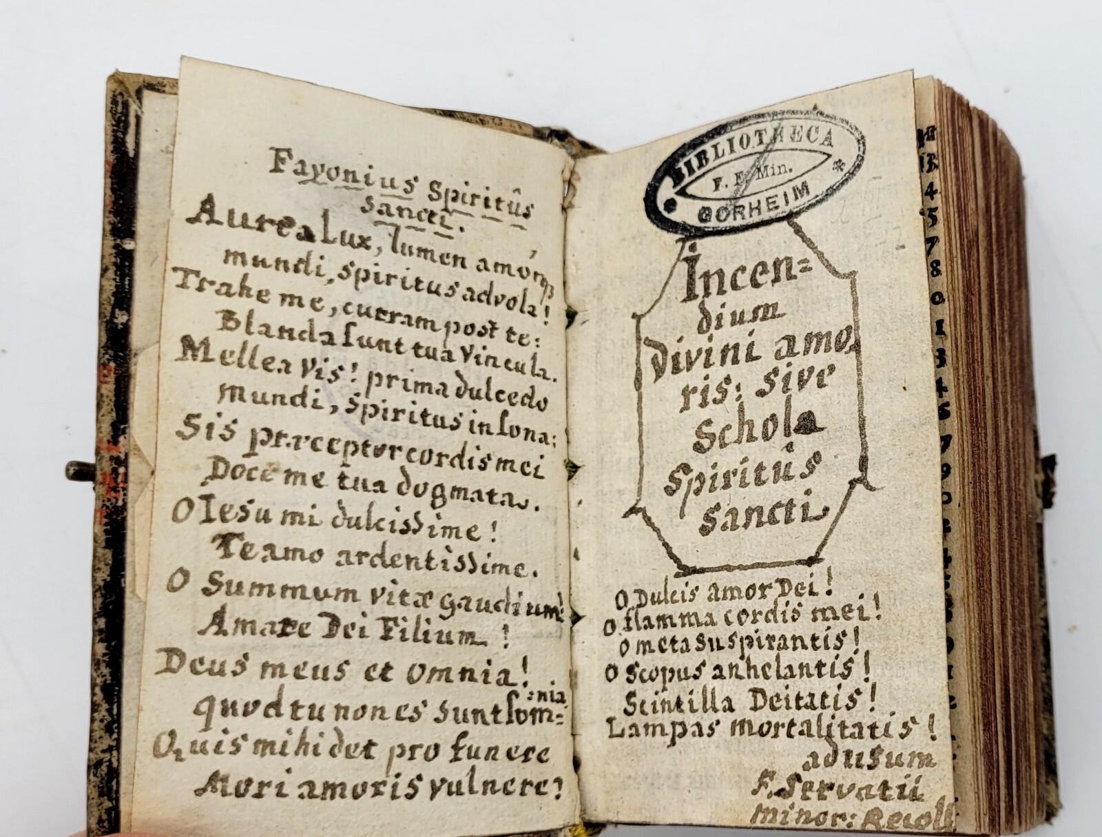 Konvolut antiquarischer Bücher 1633 - 1808 - Foto 8 di 22
