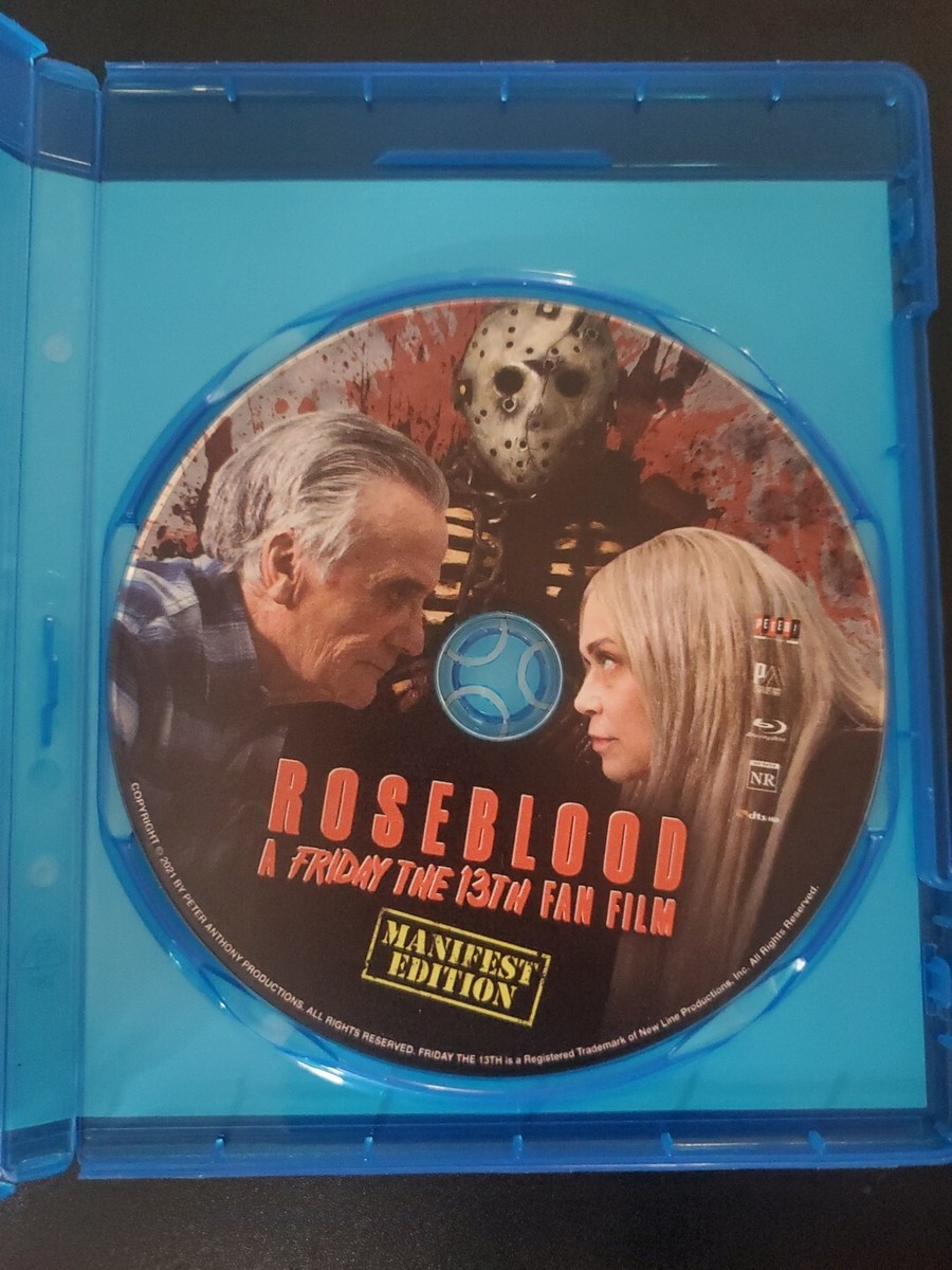 Roseblood A Friday The 13th Fan Film Blu-ray MANIFEST EDITION Lar