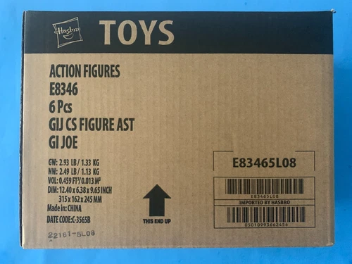 GI JOE CLASSIFIED SERIES WAVE 9 TOMAX XAMOT SGT STALKER SEALED CASE