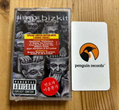 LIMP BIZKIT - NEW OLD SONGS CASSETTE TAPE KOREA EDITION