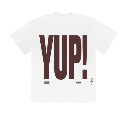 Travis Scott Franchise Limited Edition Yup! Shirt One Size - Picture 5 of 5
