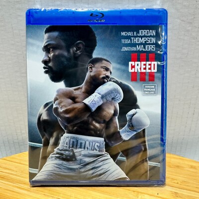 NEW & SEALED CREED 3 (2023, Blu-Ray + DVD) 