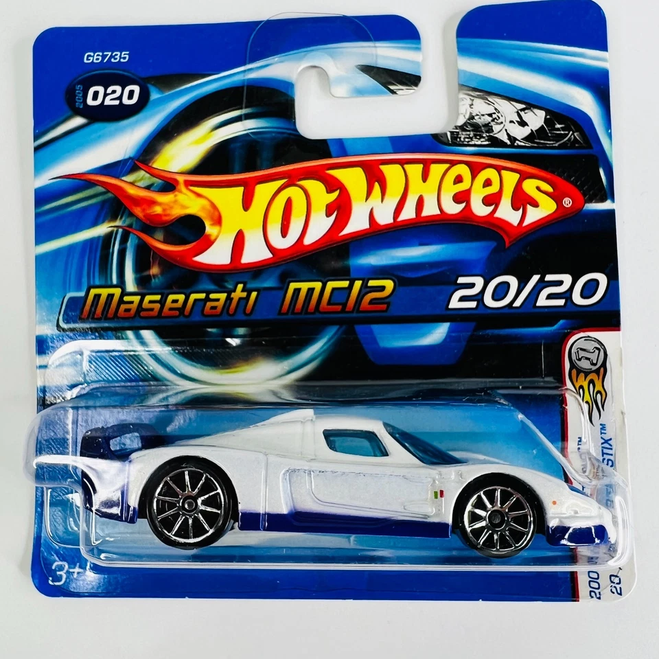 风火轮 2005 年第一版 - 玛莎拉蒂 MC12 - 国际短卡 VHTF! — 第 2/4 张图片