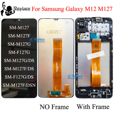 For Samsung Galaxy M12 M127 M127F M127F/DS M127G LCD Display Screen Assembly