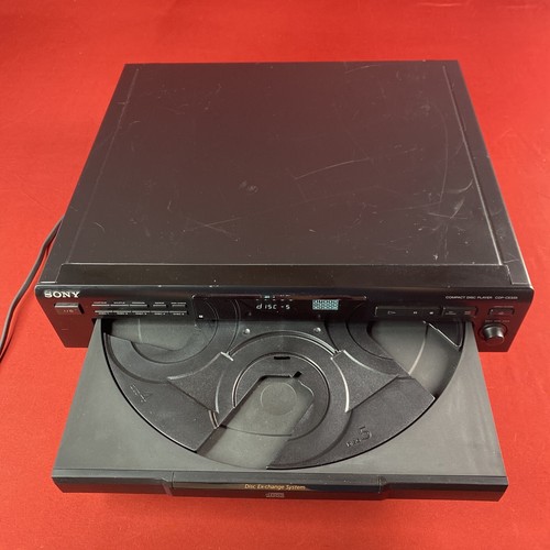 Sony (CDP-CE335) 5 CD Disc Ex-Wechselsystem - ohne Fernbedienung - getestet & funktionsfähig! - Bild 5 von 10