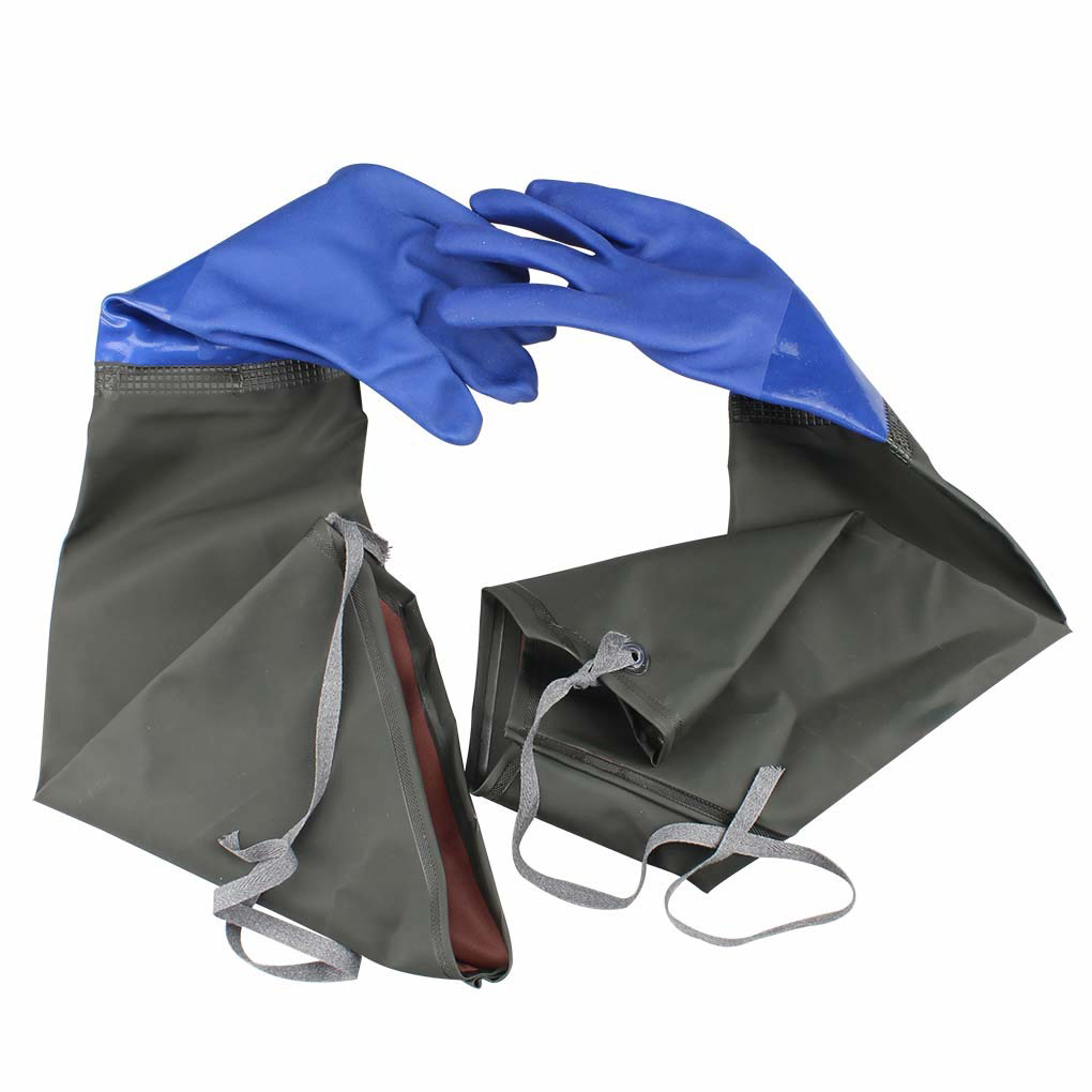 Drain cleaning gloves,Pond Gloves,Long Rubber gloves,Waterproof Gloves