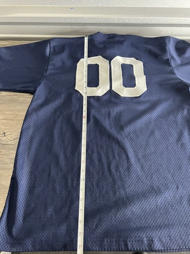 Vintage New York Yankees Jersey #00 Blue Men's - 第 5/6 張圖片