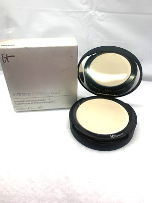 IT COSMETICS Bye Bye Pores Pressed Powder Airbrush Finish-Trans*New-BOX DAMAGE
