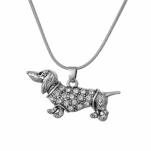 weenie dog necklace