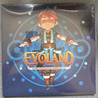 Evoland 2  3x Blue/Red/Green Vinyl - Limited Edition 500 Red Art Games SEALED