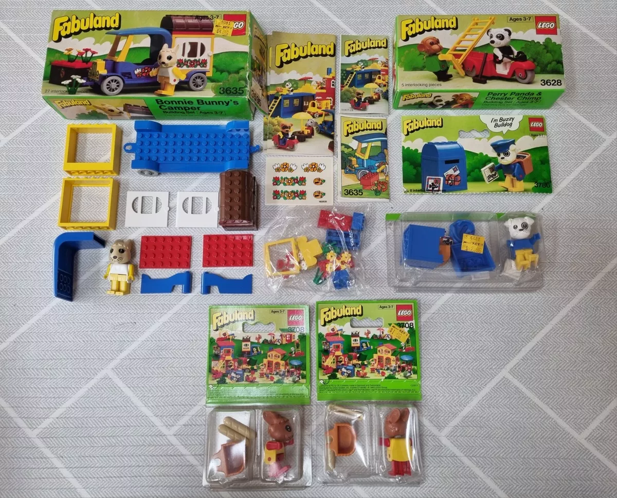 New Lego Fabuland 3635 3628 3786 3708 x2 Sealed MISB Vintage | eBay