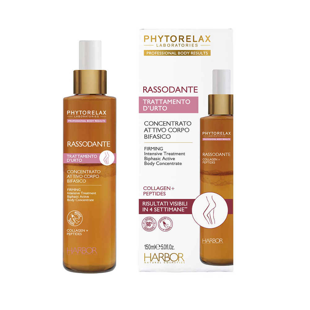 PHYTORELAX TRATTAMENTO D'URTO CONCENTRATO BIFASICO CORPO 150ml RASSODANTE