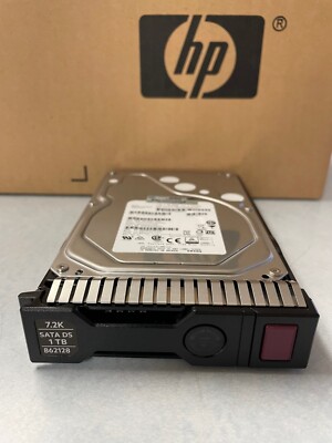 861691-B21,862128-001 HPE 1TB 7.2K 6G 3.5INCH SC DS SATA HDD
