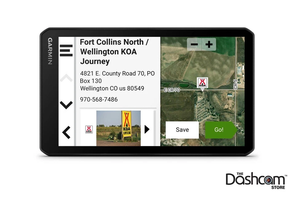 Garmin RVcam 795 7" GPS Navigator with Dash Cam for RV Use 010-02728-00 - Image 3 of 4