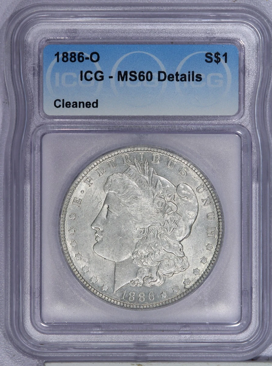 MS 60 Graded 1886 Year Morgan US Dollars (1878-1921) for sale | eBay
