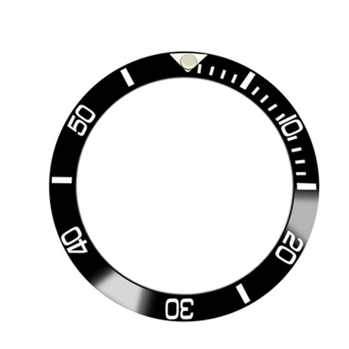 Per orologio da uomo 40 mm GMT ricambio lunetta in ceramica inserto orologio anello parti - Foto 9 di 22