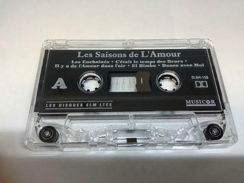 LES SAISONS DE L’ AMOUR Cassette Tape Les Disques SLM Canada Musicor SLM4-158 - Picture 4 of 4
