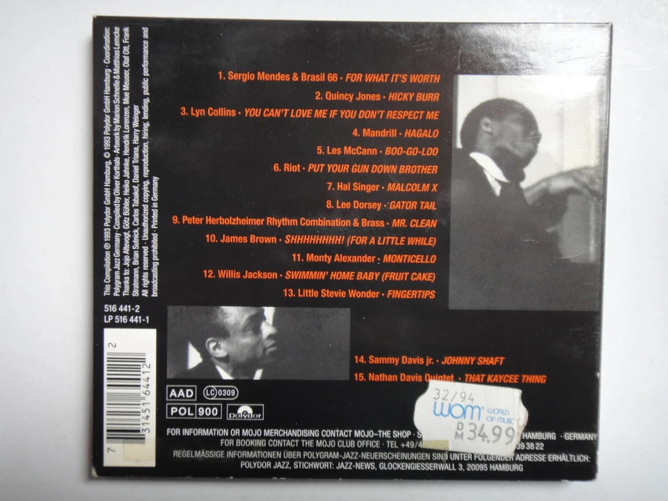 MOJO CLUB PRESSENTs  DANCEFLOOR JAZZ  Vol.2  -  FOR WHAT IT`s WORTH - Bild 2 von 4