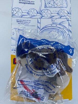 2006 Build A Bear McDonalds Happy Meal Toy Marvelous Monkey Sports Tank #4 NEW