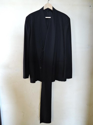 Yohji Yamamoto Pour Homme Wool Gabardine Jacket Oversized used Size L 2505SM - Picture 5 of 10