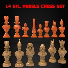 14 3D stl files  CHES for 3d printing