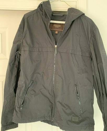 Coach Leather Jacket Men Gem