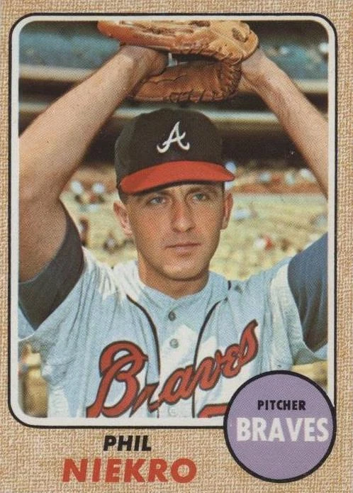 Phil Niekro Braves フィギュア 2003 Phil Niekro Baseball Cards for sale | eBay