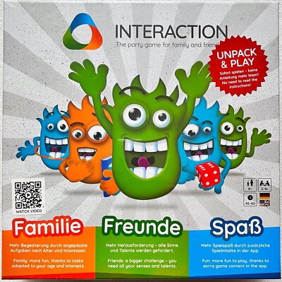 Interaction Rudy Games Brettspiel Party iOS Android Familienspiel Kinderspiel